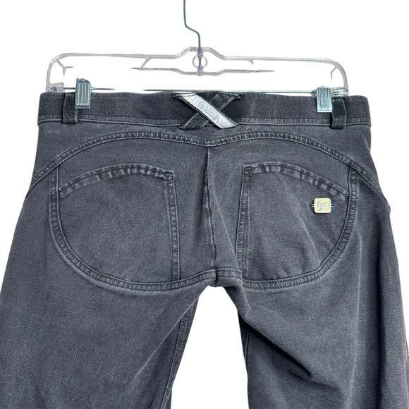 Freddy WR.UP black Gray Shaping Effect WRUP1LJ1E Low Waist Skinny Size S B23 - Picture 6 of 13